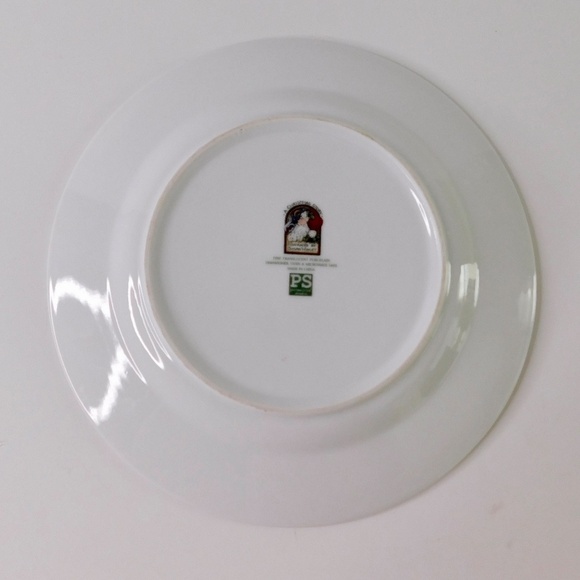 A CHRISTMAS STORY by Susan Winget Salad Dessert Plate 8.25” The Stump Of a Pipe - Picture 4 of 5